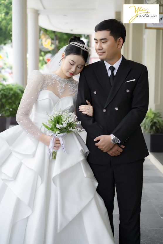 Bộ ảnh cưới nội thành hà nội của  anh chị Đăng Dũng - Thùy Nhi