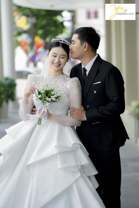 Bộ ảnh cưới nội thành hà nội của  anh chị Đăng Dũng - Thùy Nhi