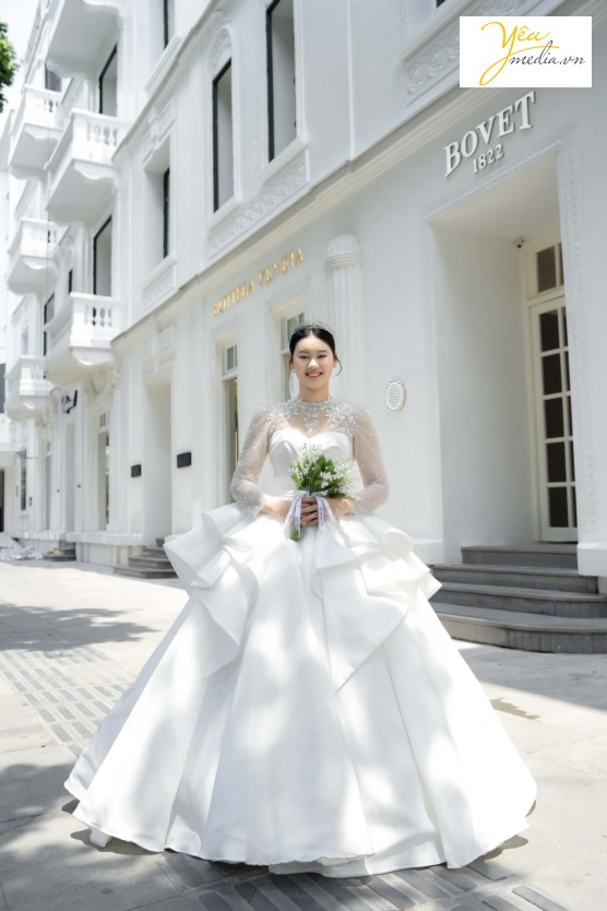 Bộ ảnh cưới nội thành hà nội của  anh chị Đăng Dũng - Thùy Nhi