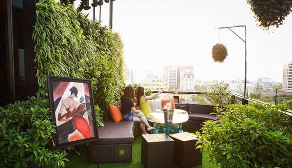 chụp ảnh cưới  Terrace café