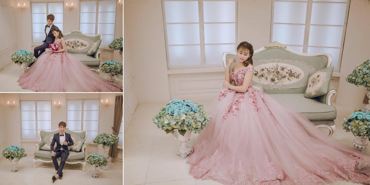 chụp ảnh cưới tại phim trường Titania Thái Bình