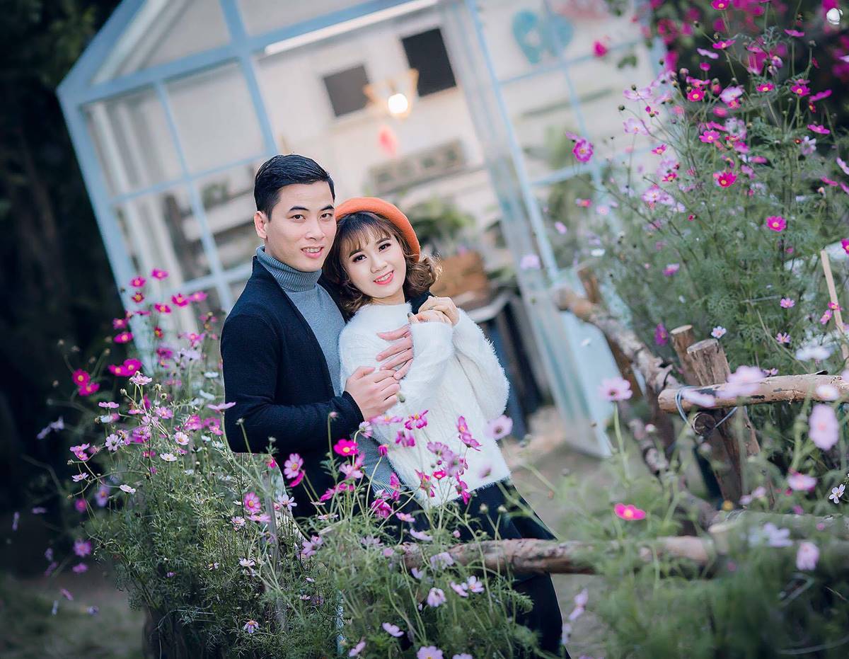 chụp ảnh cưới tại phim trường Titania Thái Bình