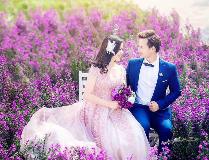 chụp ảnh cưới tại phim trường Titania Thái Bình