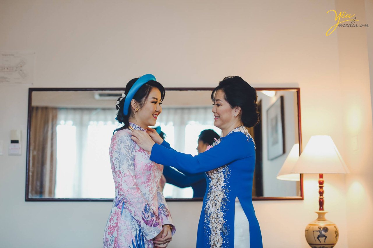 phóng sự cưới chụp ở nhà gái