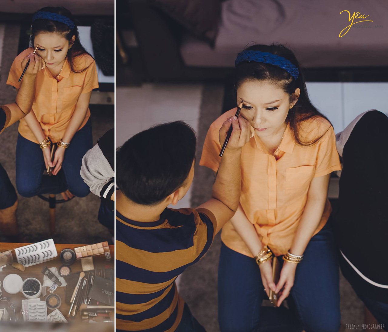 phóng sự cưới chụp ở nhà gái