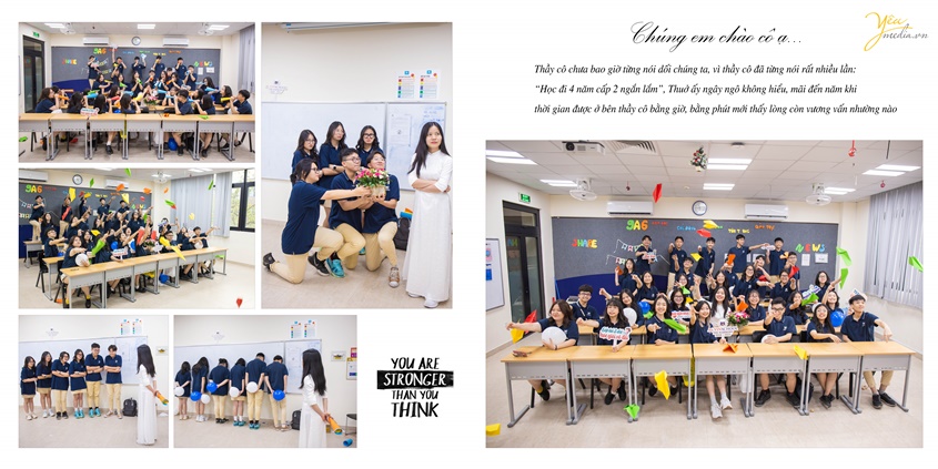 Ảnh chụp kỷ yếu học sinh trường Vinschool