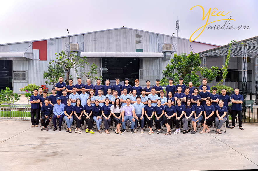 Không gian công ty  về ngành may mặc tại Đông Anh ,Hà Nội