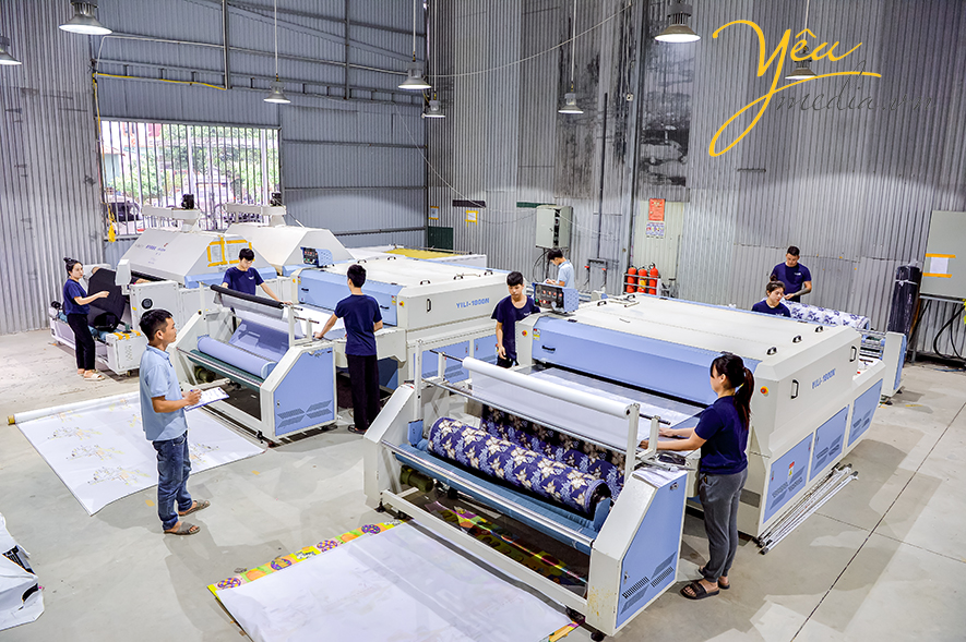 Không gian công ty  về ngành may mặc tại Đông Anh ,Hà Nội