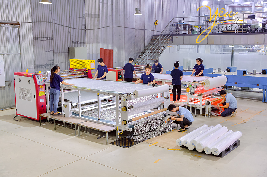 Không gian công ty  về ngành may mặc tại Đông Anh ,Hà Nội