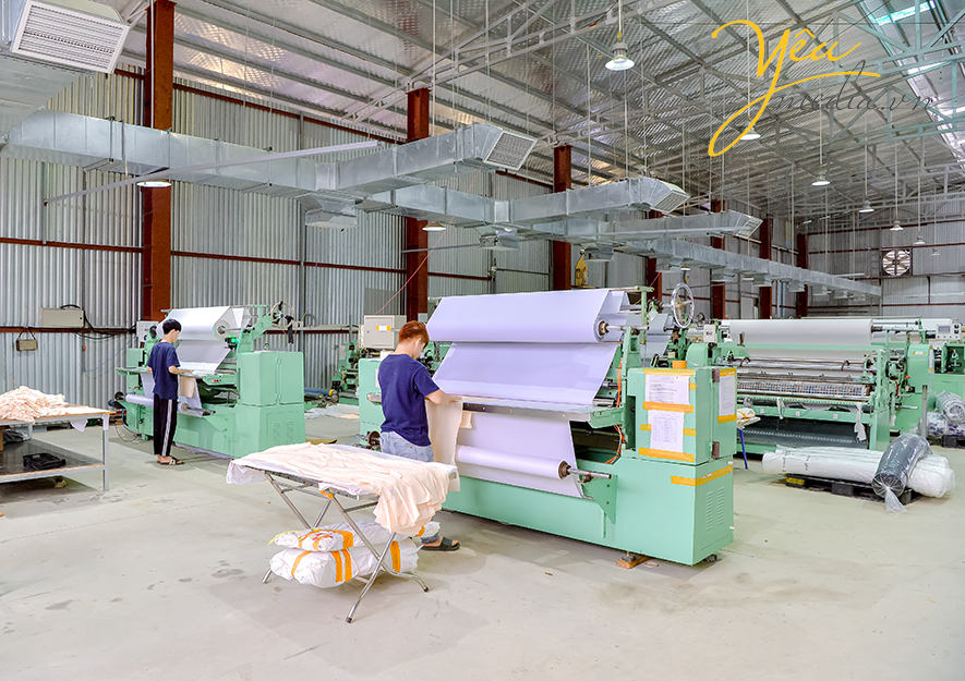 Không gian công ty  về ngành may mặc tại Đông Anh ,Hà Nội