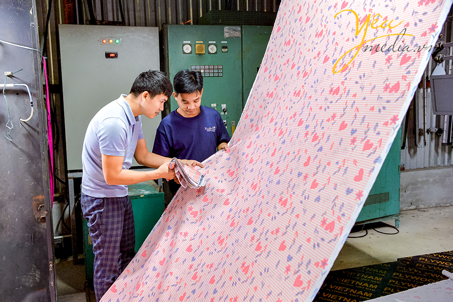 Không gian công ty  về ngành may mặc tại Đông Anh ,Hà Nội