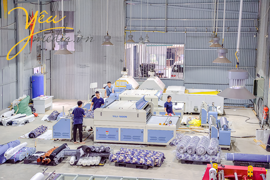 Không gian công ty  về ngành may mặc tại Đông Anh ,Hà Nội