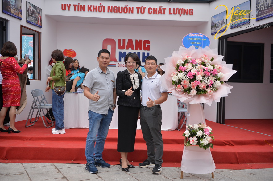 Cùng ngắm nhìn hình ảnh sự kiện triển lãm cửa lưới Quang Minh tại Hà Nội