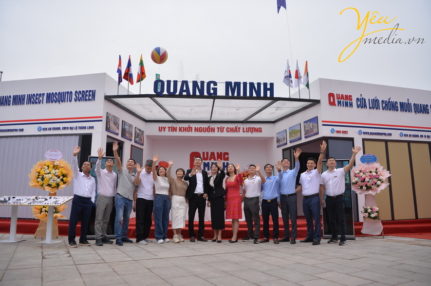 Cùng ngắm nhìn hình ảnh sự kiện triển lãm cửa lưới Quang Minh tại Hà Nội