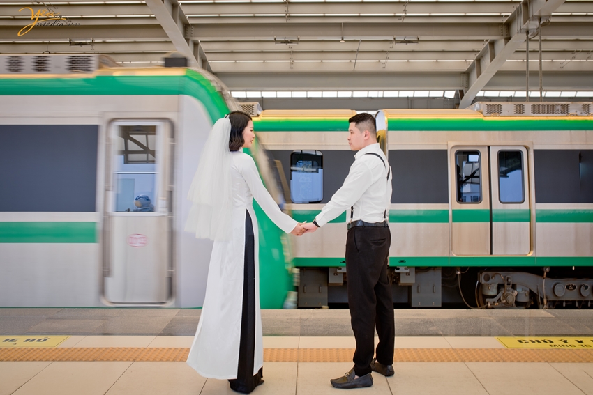 Chụp ảnh cưới gói Nội Thành của cặp đôi Sơn - Thủy
