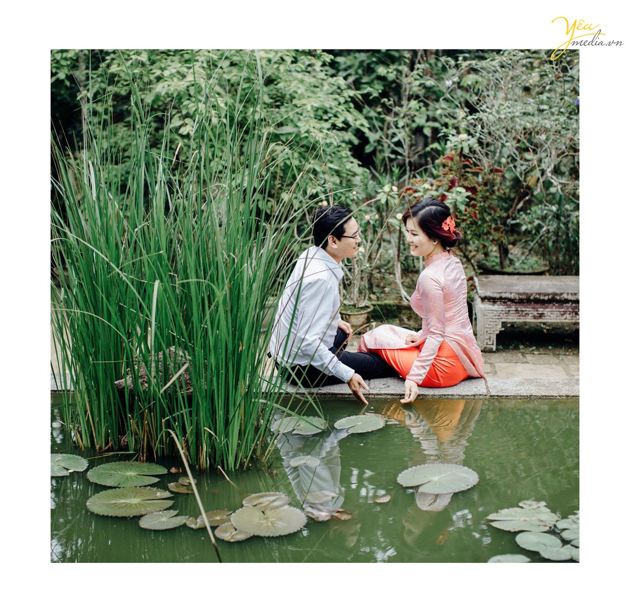 ảnh cưới trong đại nội huế