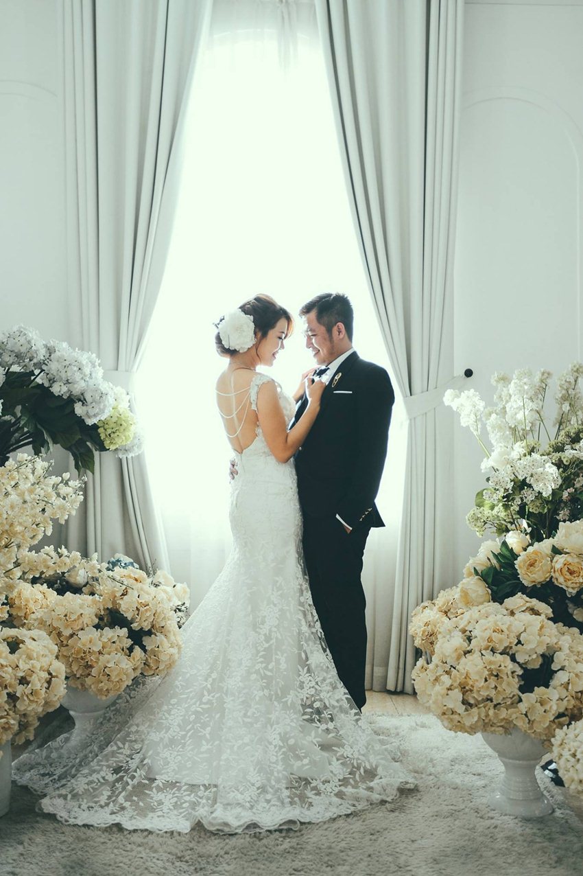 ảnh cưới trong phim trường