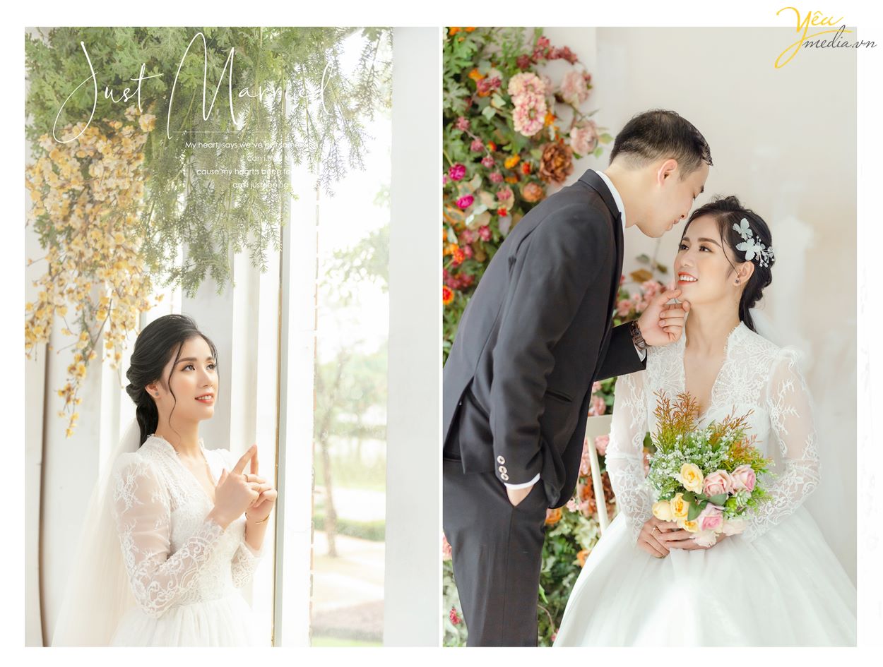 Album ảnh cưới đẹp ở Hà nội 2021 2022 book studio yêu media combo trọn gói