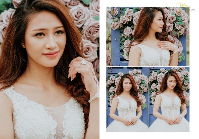 ảnh cưới chụp tại thảo nguyên hoa