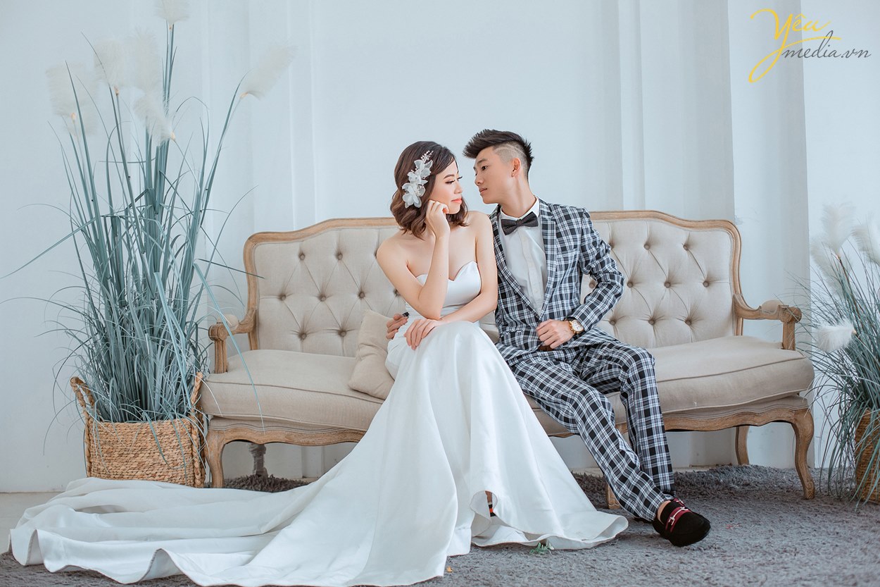 Phim trường ảnh cưới Santorini - Phong cách Châu Âu giữa lòng Hà Nội