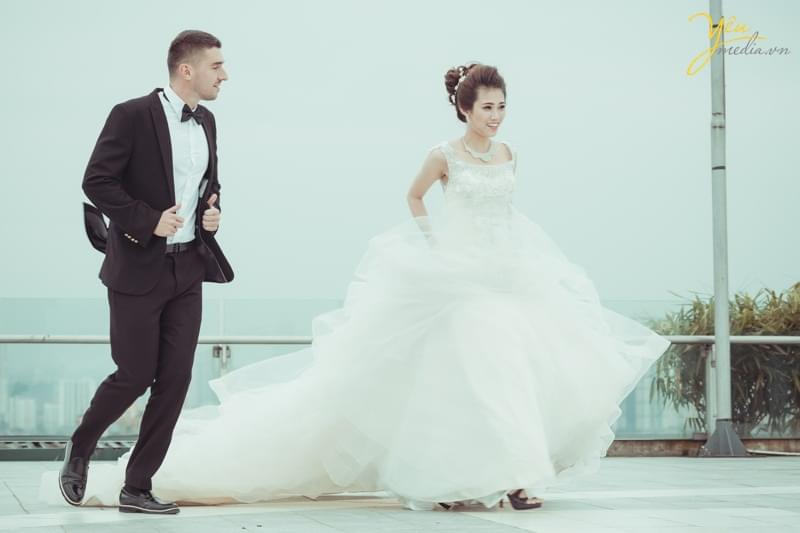 chụp ảnh cưới Trill Rooftop cafe