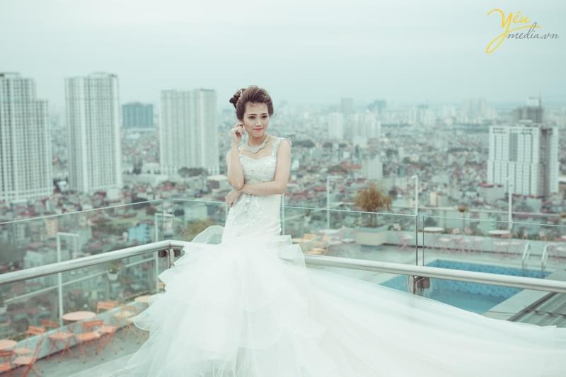 chụp ảnh cưới Trill Rooftop cafe