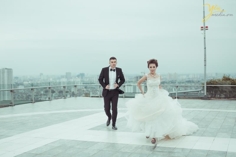 chụp ảnh cưới Trill Rooftop cafe