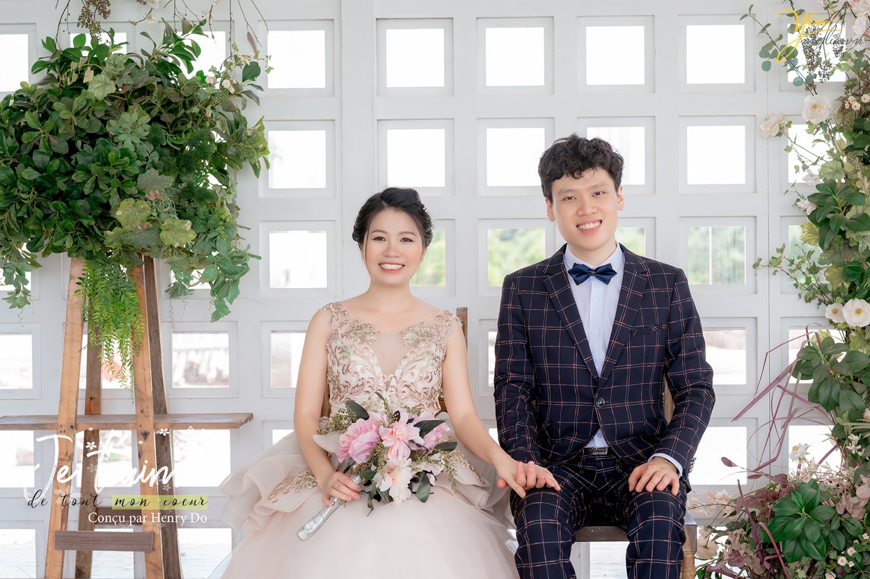 Album ảnh cưới ở phim trường Santorini Park nắng đẹp Hàn Quốc