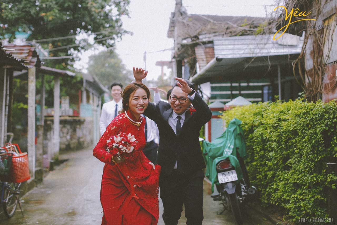 Chụp ảnh đám cưới truyền thống