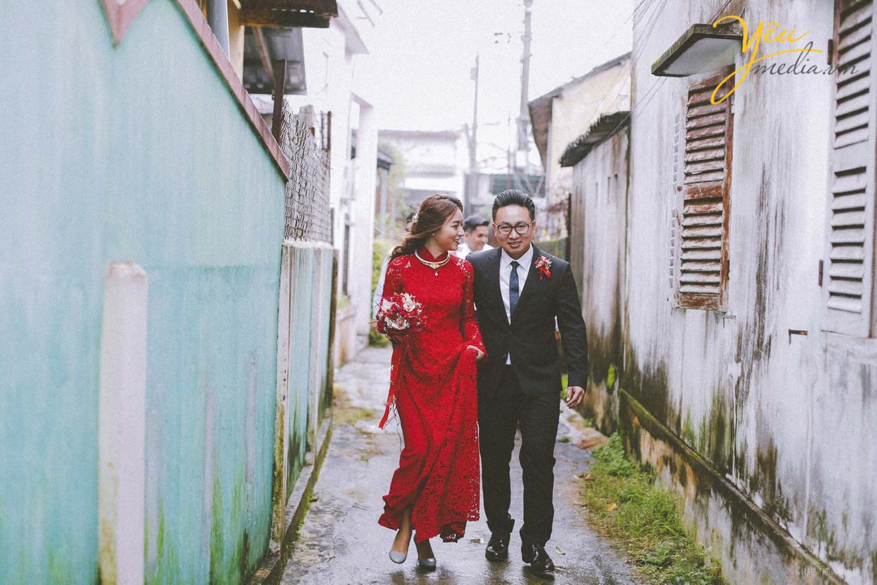 Chụp ảnh đám cưới truyền thống