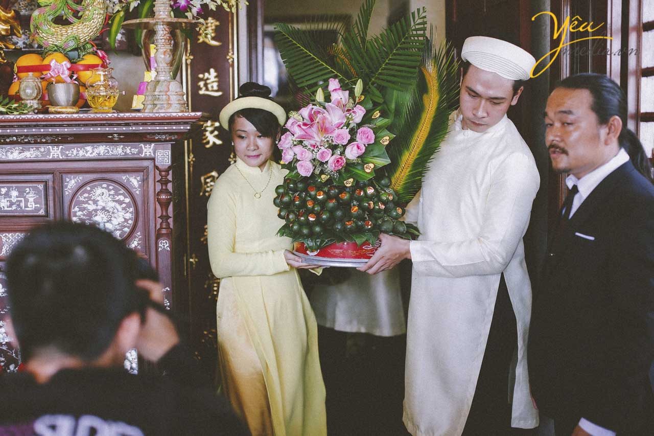 Chụp ảnh đám cưới truyền thống