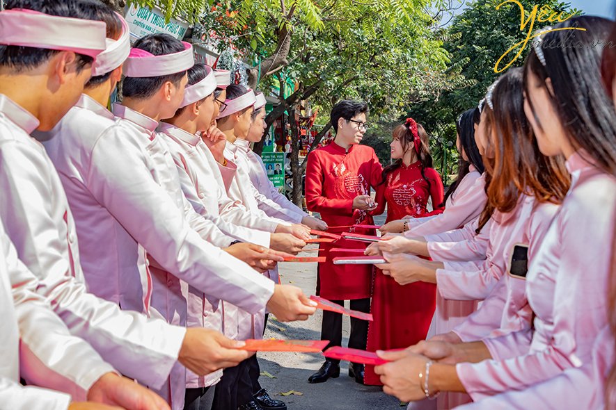 Nhìn lại hình ảnh cặp đôi Mạnh Đức- Ánh Nguyệt thật lung linh trong lễ ăn hỏi