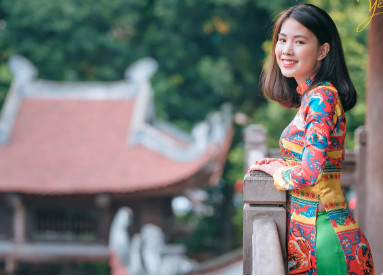 Bí kíp để chụp ảnh áo dài Tết đẹp nhất