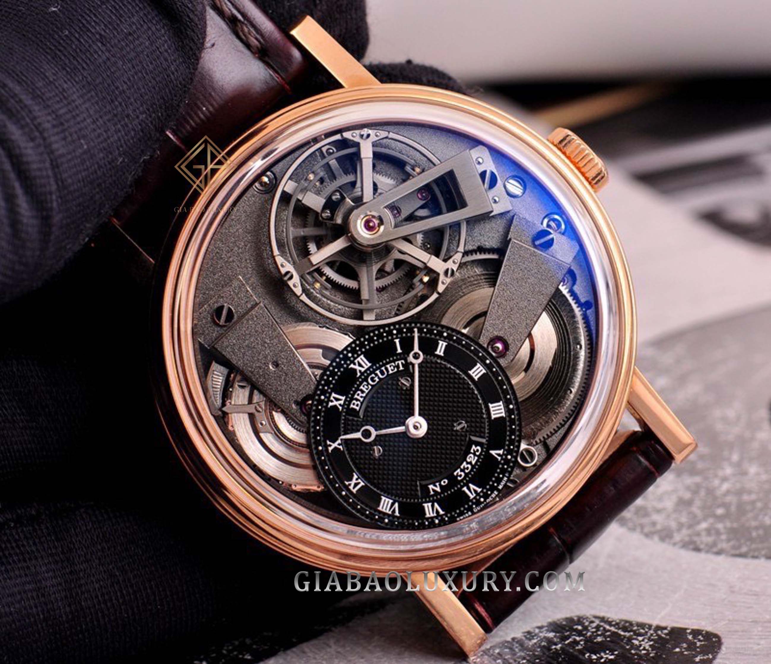 Đồng hồ Breguet Tradition Tourbillon 41mm 7047br/g9/9zu