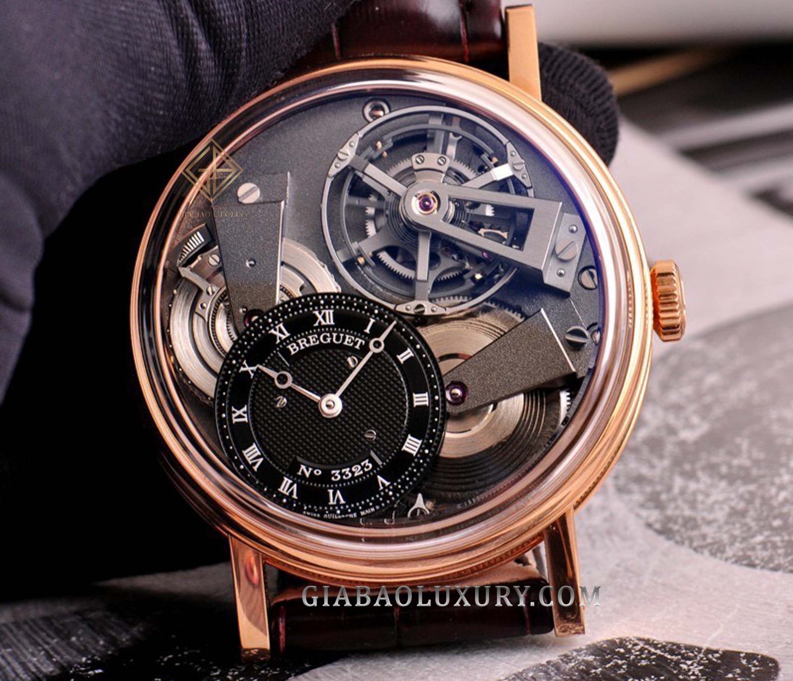 Đồng hồ Breguet Tradition Tourbillon 41mm 7047br/g9/9zu