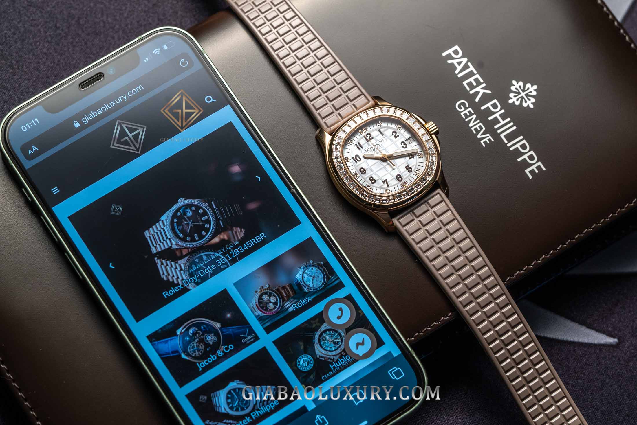 Đồng Hồ Patek Philippe Aquanaut 5072R-001