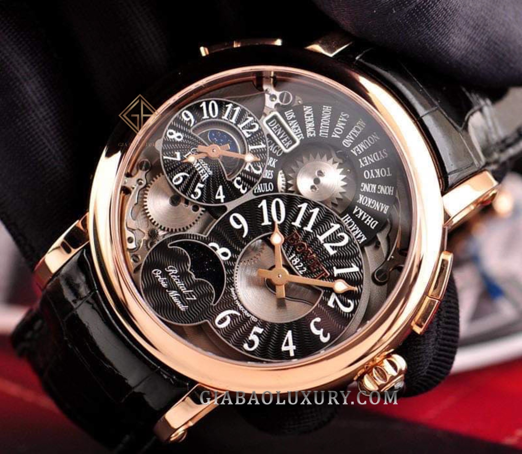 Đồng hồ Bovet Recital 7 Dimier Orbis Mundi DT1150-OMLUNE-002