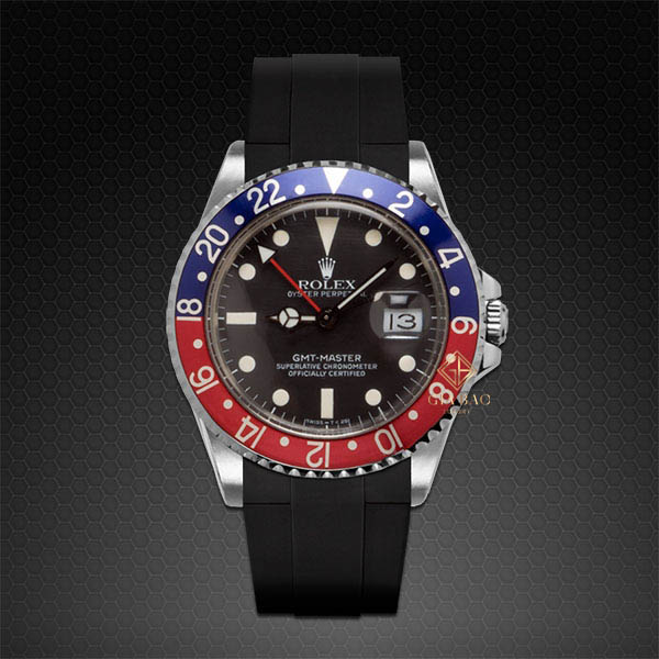 Dây Rubber B Tang Buckle Series cho Rolex GMT Master