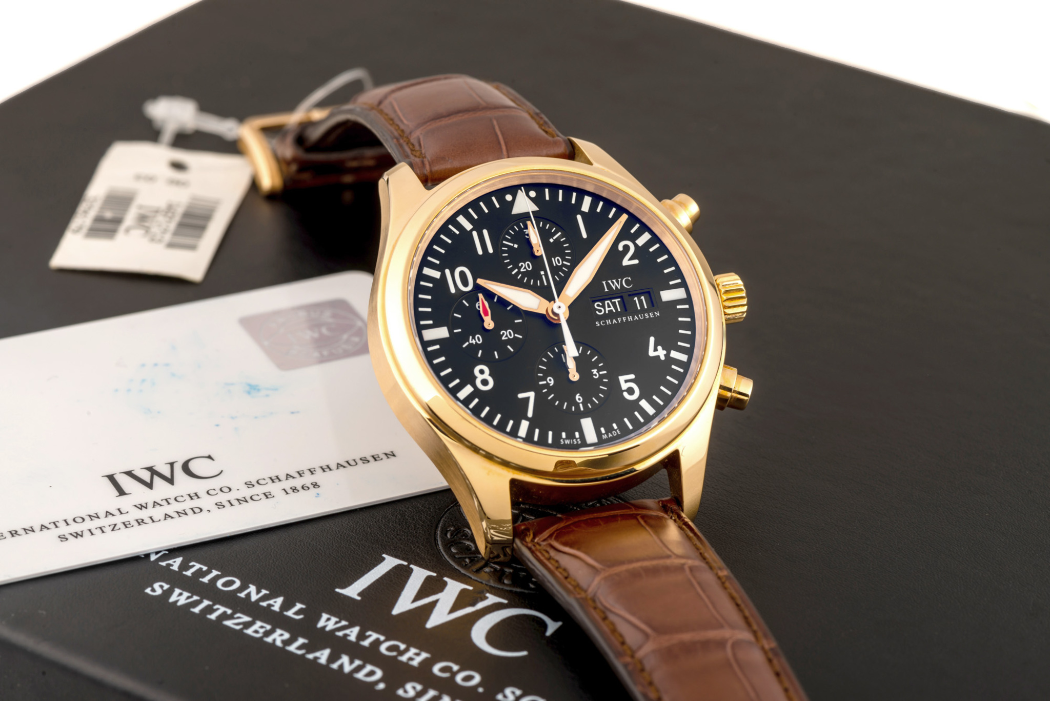 Đồng hồ IWC Fliegeruhr Chronograph 371713