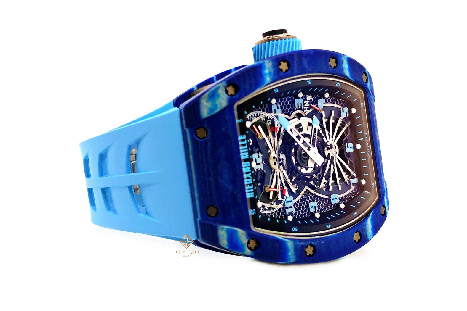 Đồng Hồ Richard Mille RM022 Tourbillon AERODYNE BLUE Đồng Hồ Richard Mille RM022 Tourbillon AERODYNE BLUE