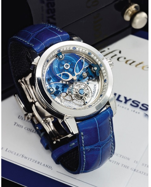 Đồng hồ Ulysse Nardin Royal Blue Tourbillon 799-80