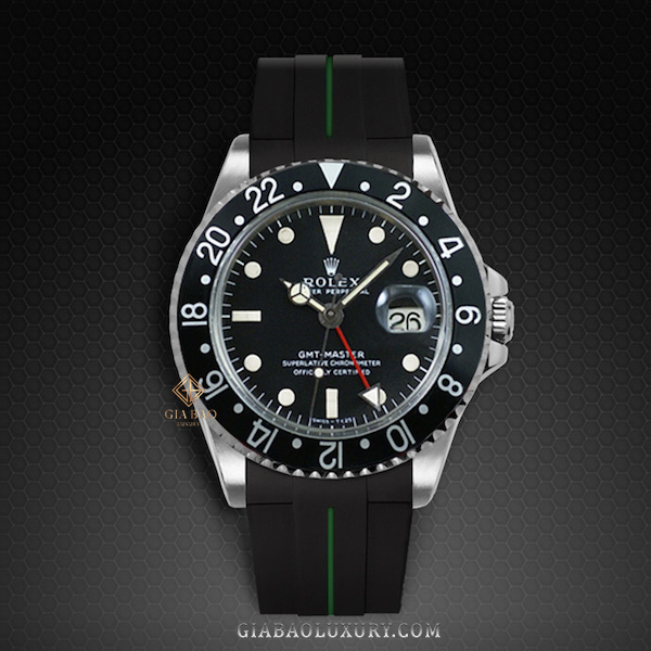 Dây Rubber B Classic Series VulChromatic® cho Rolex GMT Master Non- Ceramic