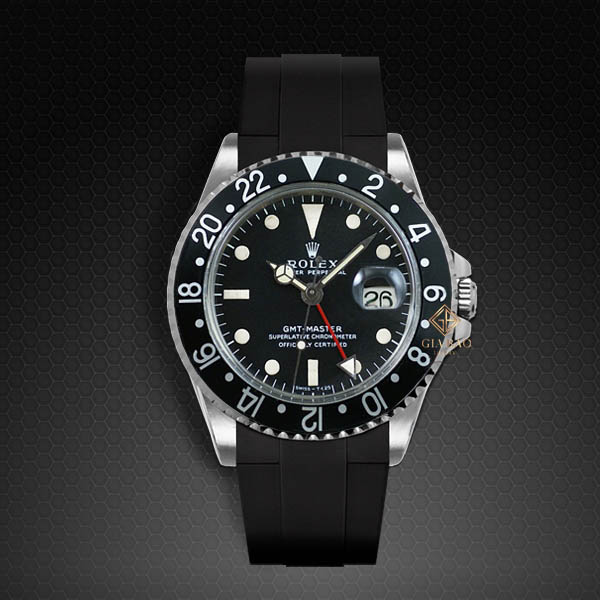 Dây Rubber B Tang Buckle Series cho Rolex GMT Master