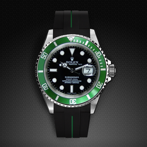 Dây Rubber B Classic Series VulChromatic® cho Rolex Submariner Non-Ceramic 40mm