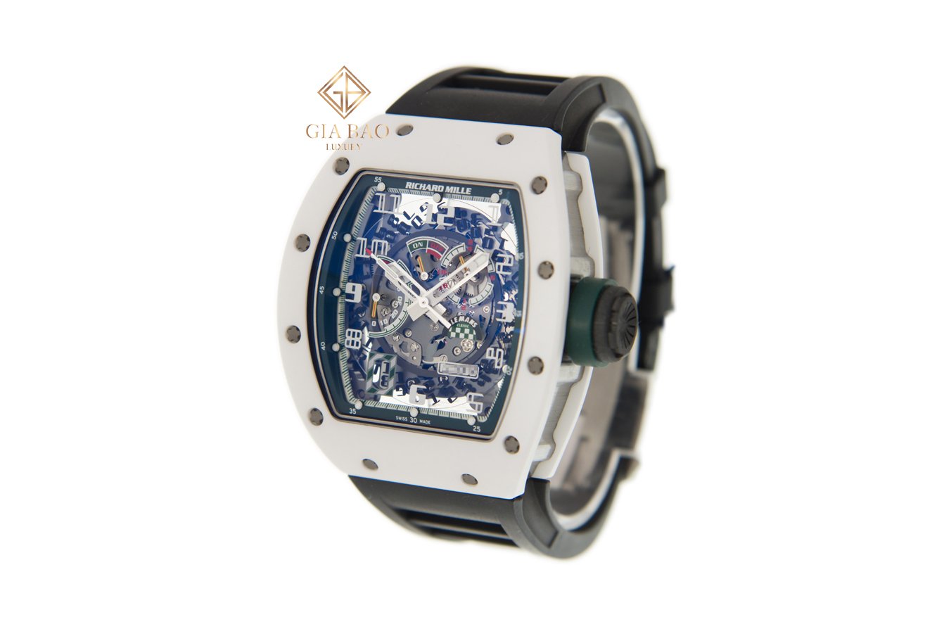Đồng Hồ Richard Mille RM030 AO-TI-ATZ Gốm Trắng Đồng Hồ Richard Mille RM030 AO-TI-ATZ Gốm Trắng