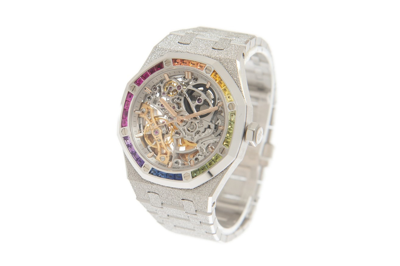 Đồng Hồ Audemars Piguet Royal Oak Skeleton Frosted 15468BC.YG.1259BC.01 Đồng Hồ Audemars Piguet Royal Oak Skeleton Frosted 15468BC.YG.1259BC.01