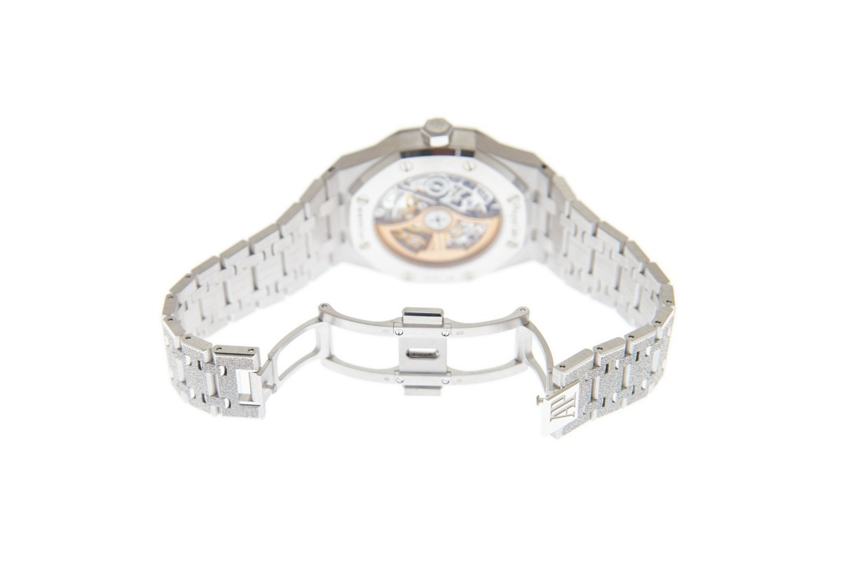 Đồng Hồ Audemars Piguet Royal Oak Skeleton Frosted 15468BC.YG.1259BC.01 Đồng Hồ Audemars Piguet Royal Oak Skeleton Frosted 15468BC.YG.1259BC.01