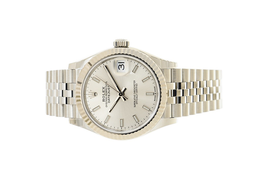 Đồng Hồ Rolex Datejust 278274 Mặt Số Bạc Cọc Số Dạ Quang