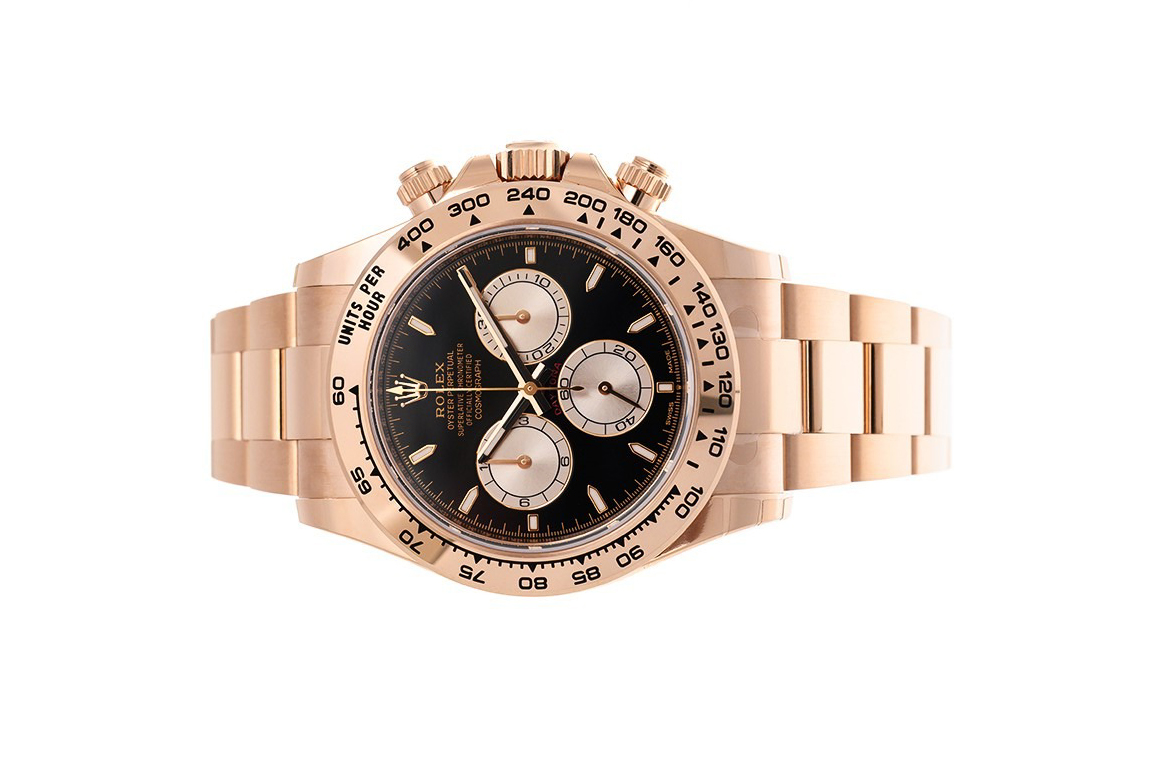 Đồng Hồ Rolex Cosmograph Daytona 126505 Mặt Số Đen Cọc Số Dạ Quang