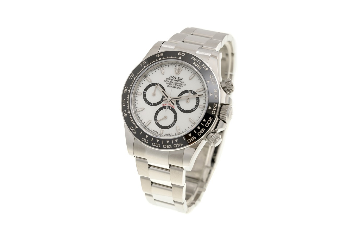 Đồng Hồ Rolex Cosmograph Daytona 126500LN Mặt Số Trắng Đồng Hồ Rolex Cosmograph Daytona 126500LN Mặt Số Trắng